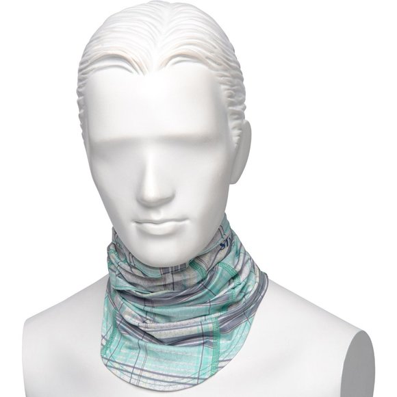 Simms Women's Fishing SunGaiter - UPF 50+ Sun Protection- Aruba Plaid NEW - Picture 4 of 7